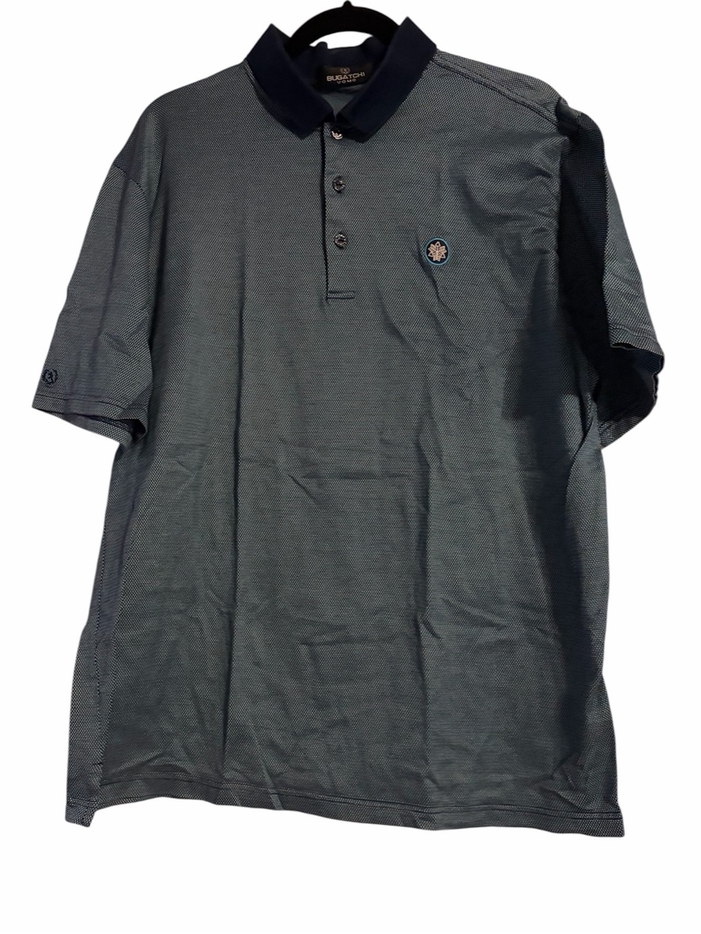 Bugatchi Uomo Mercerized Egyptian Cotton Knit Polo Shirt - Size XL